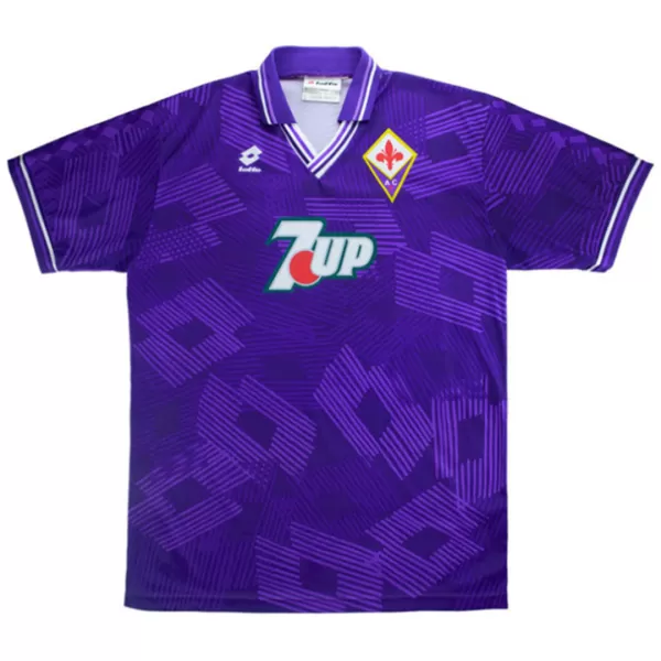 Fiorentina Home Retro Soccer Jersey 1992/93 - thejerseys