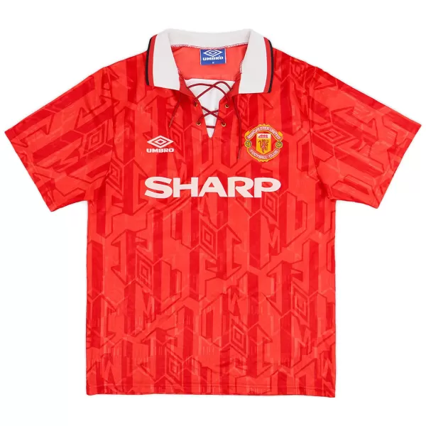 Manchester United Home Retro Soccer Jersey 1992/94 - thejerseys