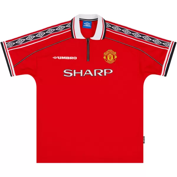 Manchester United Home Retro Soccer Jersey 98/00 - thejerseys