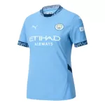 Women's Manchester City Home Soccer Jersey 2024/25 - thejerseys