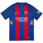 Barcelona Home Retro Soccer Jersey 2016/17 - thejerseys