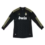 Real Madrid Away Retro Long Sleeve Soccer Jersey 2011/12 - thejerseys