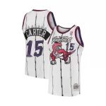 Men's Toronto Raptors Carter #15 White Hardwood Classics Swingman Jersey 1998/99 - thejerseys