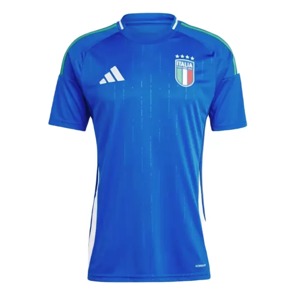 [Super Quailty] Men's Italy Home Soccer Jersey Euro 2024 - Plus Size - thejerseys