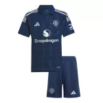 Kid's Manchester United Away Jerseys Kit(Jersey+Shorts) 2024/25 - thejerseys