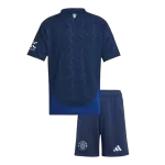 Kid's Manchester United Away Jerseys Kit(Jersey+Shorts) 2024/25 - thejerseys