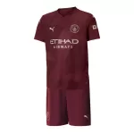 Kid's Manchester City Third Away Jerseys Kit(Jersey+Shorts) 2024/25 - thejerseys