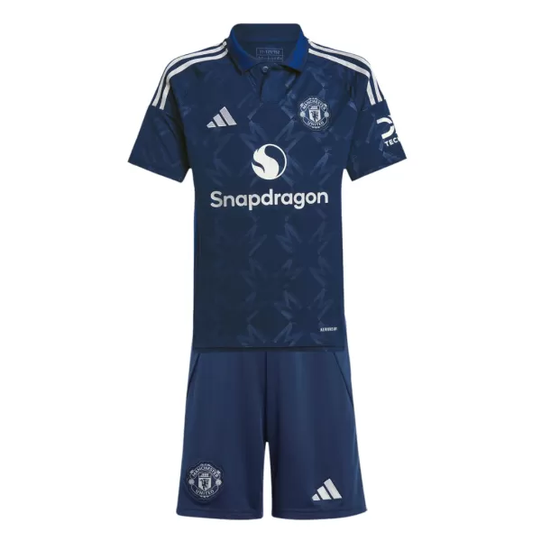 Kid's Manchester United Away Jerseys Kit(Jersey+Shorts) 2024/25 - thejerseys