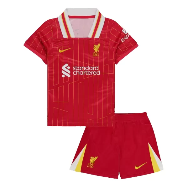 Kid's Liverpool Home Jerseys Kit(Jersey+Shorts) 2024/25 - thejerseys