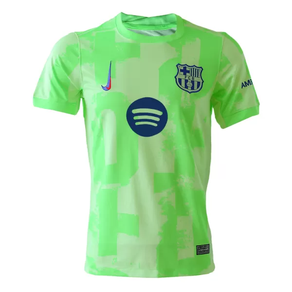 [Super Quailty] Men's Barcelona Third Away Soccer Jersey 2024/25 (Spotify Logo Without Text) - Plus Size - thejerseys