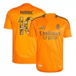 Real Madrid MODRIĆ #10 Away Match Jersey 2024/25 - Bear Champ Font - thejerseys