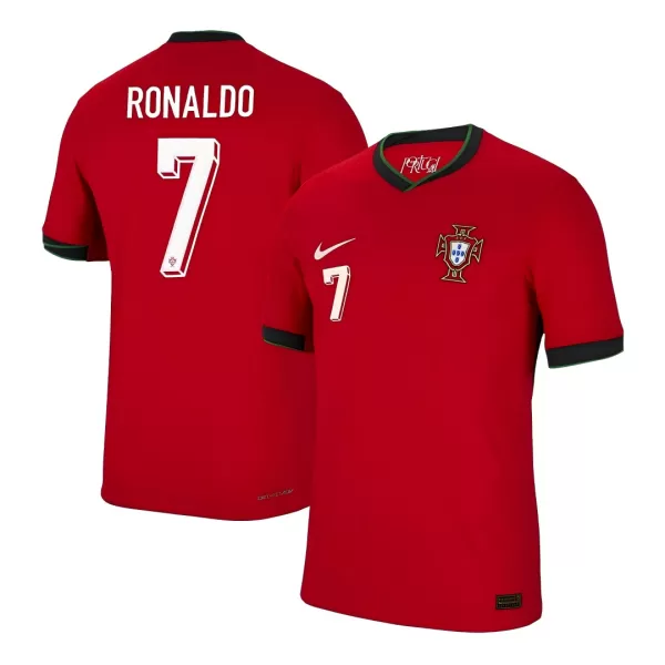 Portugal RONALDO #7 Home Soccer Jersey Euro 2024 - Player Version - thejerseys