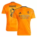 [Super Quality] Men's Real Madrid MBAPPÉ #9 Away Soccer Jersey 2024/25 - Bear Champ Font - thejerseys