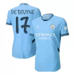 Manchester City DE BRUYNE #17 Home Match Jersey 2024/25 - UCL - thejerseys