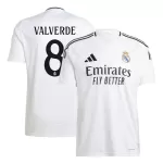 [Super Quality] Men's Real Madrid VALVERDE #8 Home Soccer Jersey 2024/25 - thejerseys