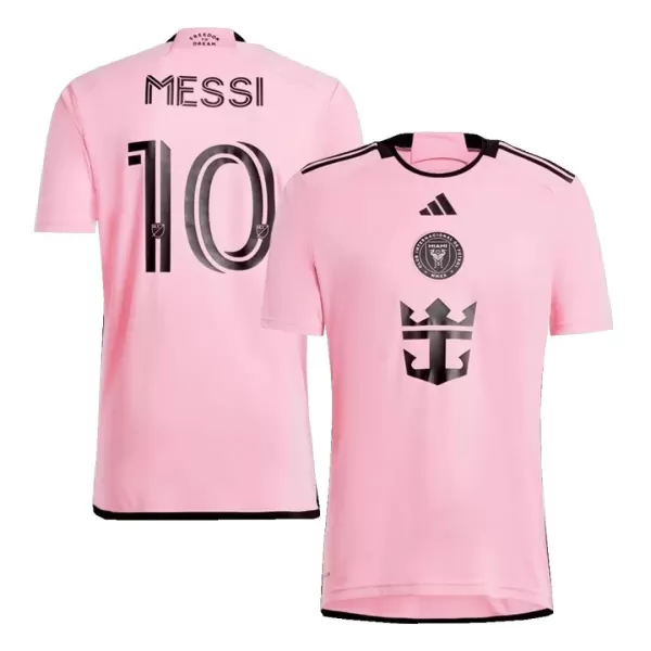 [Super Quailty] Men's Inter Miami CF MESSI #10 Home Soccer Jersey 2024/25 - thejerseys