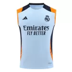 Real Madrid Pre-Match Blue Sleeveless Top 2024/25 - thejerseys