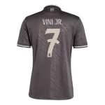 [Super Quailty] Men's Real Madrid VINI JR. #7 Third Away Soccer Jersey 2024/25 - Plus Size - thejerseys