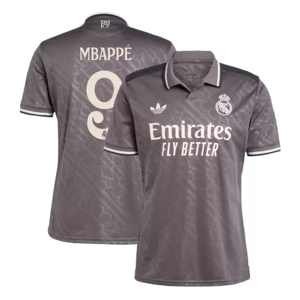 [Super Quality] Men's Real Madrid MBAPPÉ #9 Third Away Soccer Jersey 2024/25 - thejerseys