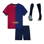 Kid's Barcelona Home Jerseys Full Kit 2024/25 - thejerseys