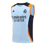 Real Madrid Pre-Match Blue Sleeveless Top 2024/25 - thejerseys