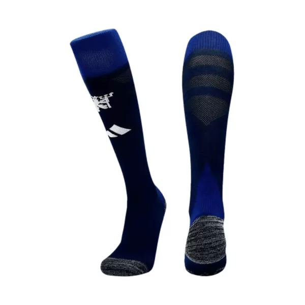 Manchester United Away Soccer Socks 2024/25 For Adults - thejerseys