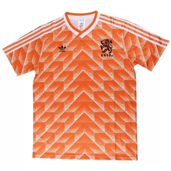 Netherlands Home Retro Soccer Jersey 1988 - thejerseys