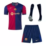 Men's Barcelona Home Soccer Jersey 2024/25 - thejerseys