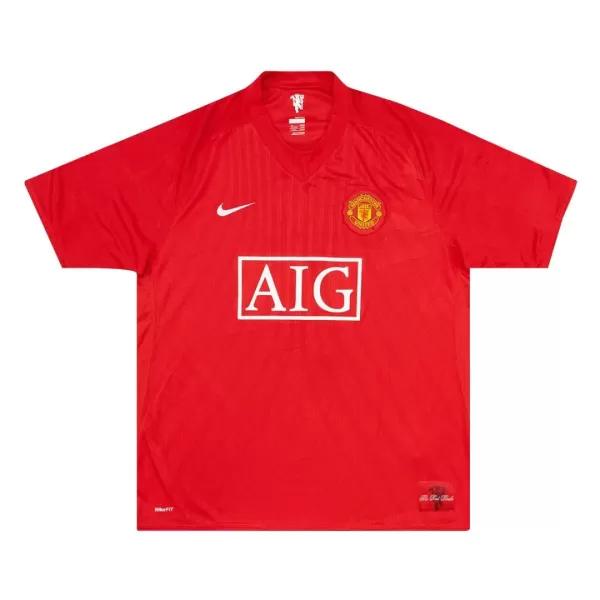 Manchester United Home Retro Soccer Jersey 2007/08 - thejerseys