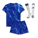 Kid's Chelsea Home Jerseys Full Kit 2024/25 - thejerseys
