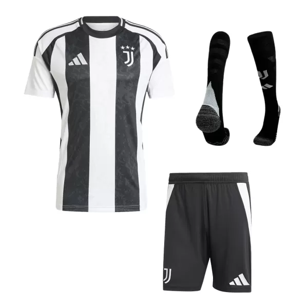 Men's Juventus Home Jersey Full Kit 2024/25 - thejerseys