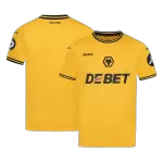 Men's Wolverhampton Wanderers Home Soccer Jersey 2024/25 - thejerseys