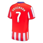 Men's Atletico Madrid GRIEZMANN #7 Home Soccer Jersey 2024/25 - thejerseys