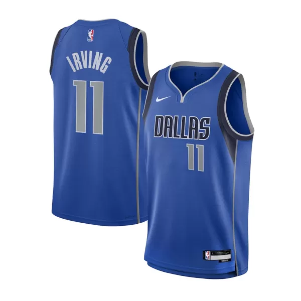 Youth Dallas Mavericks Kyrie Irving #11 Blue Swingman Jersey - Icon Edition - thejerseys