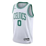 Youth Boston Celtics Jayson Tatum #0 White Swingman Jersey - Association Edition - thejerseys