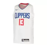 Youth Los Angeles Clippers Paul George #13 White Swingman Jersey - Association Edition - thejerseys