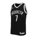 Youth Brooklyn Nets Kevin Durant #7 Black Swingman Jersey - Icon Edition - thejerseys