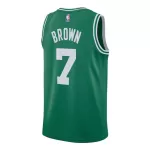 Youth Boston Celtics Jaylen Brown #7 Green Swingman Jersey - Icon Edition - thejerseys