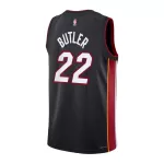 Youth Miami Heat Jimmy Butler #22 Black Swingman Jersey - Icon Edition - thejerseys