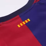 Kid's Barcelona X COLDPLAY Home Jersey Kit(Jersey+Shorts) 2024/25 - thejerseys