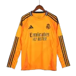 Men's Real Madrid Away Long Sleeve Soccer Jersey 2024/25 - thejerseys