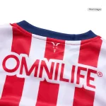 Kid's Chivas Home Jersey Kit(Jersey+Shorts) 2024/25 - thejerseys