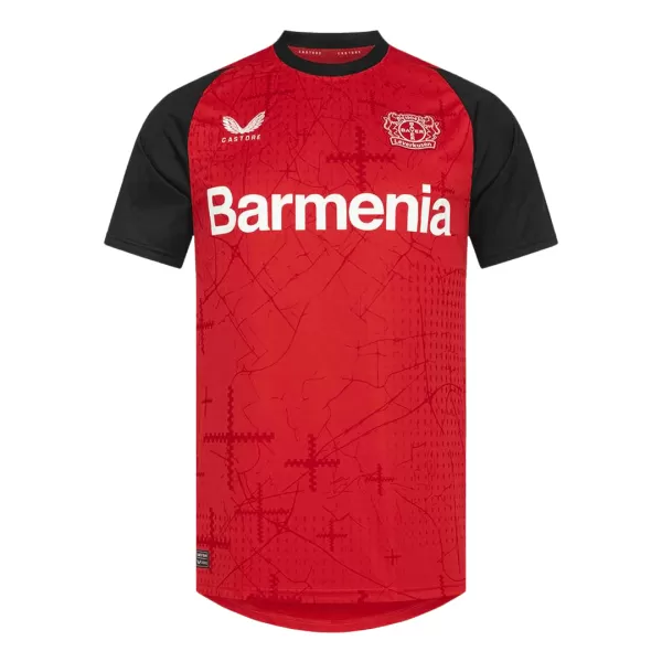 Men's Bayer 04 Leverkusen Home Soccer Jersey 2024/25 - thejerseys