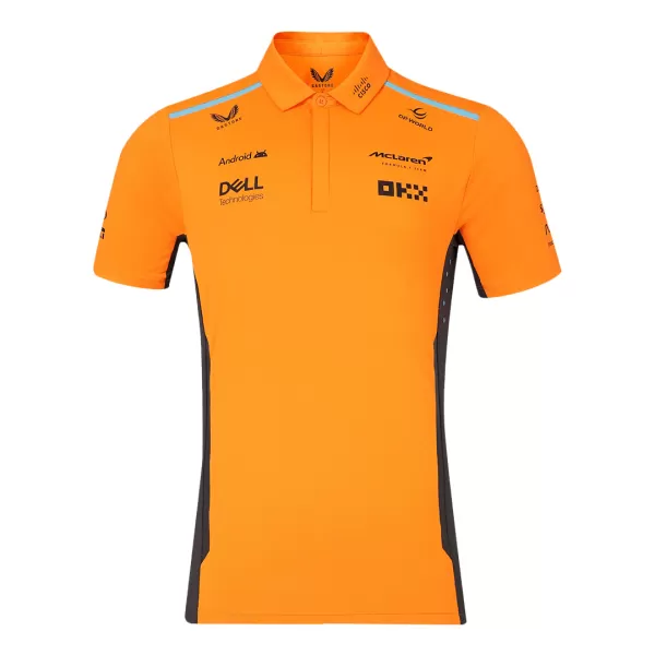 McLaren F1 Orange Team Polo Shirt 2024 - Plus Size - thejerseys