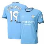 [Super Quality] Men's Manchester City GÜNDOĞAN #19 Home Soccer Jersey 2024/25 - thejerseys