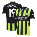 Men's Manchester City GÜNDOĞAN #19 Away Soccer Jersey 2024/25 - thejerseys