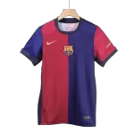 Men's Barcelona GAVI #6 Home Soccer Jersey 2024/25 - Spotify Logo Without Text - thejerseys