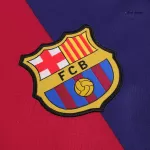 Men's Barcelona GAVI #6 Home Soccer Jersey 2024/25 - Spotify Logo Without Text - thejerseys