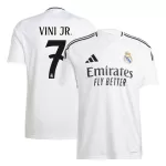 [Super Quailty] Men's Real Madrid VINI JR. #7 Home Soccer Jersey 2024/25 - Plus Size - thejerseys