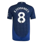 Manchester United B.FERNANDES #8 Away Match Jersey 2024/25 - thejerseys